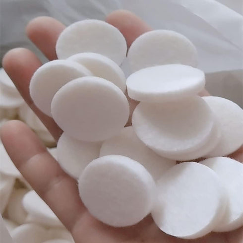 Car Air Vent Clip Replacement Pads, Car Diffuser Vent Clips Diffuser Bracelet Necklace Pendant Locket, Unscented Refill Tablets for Car Air Freshe...