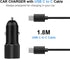 63W Super Fast Car Charger and Cable for Galaxy S23 S22 S24 Plus Ultra/S21 S20 FE,A54 A23 A53 A14 A13 A55 A15 A25,Z Fold 4 5/Z FILP,2-Port (USB C ...