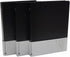 3 Pack A5 A6 B5 Round Ring Binder Cover 6-Ring 9-Ring PVC Binder Covers Refillable Notebook Loose Leaf Binder Protector (A5, 3 Pack Black)...
