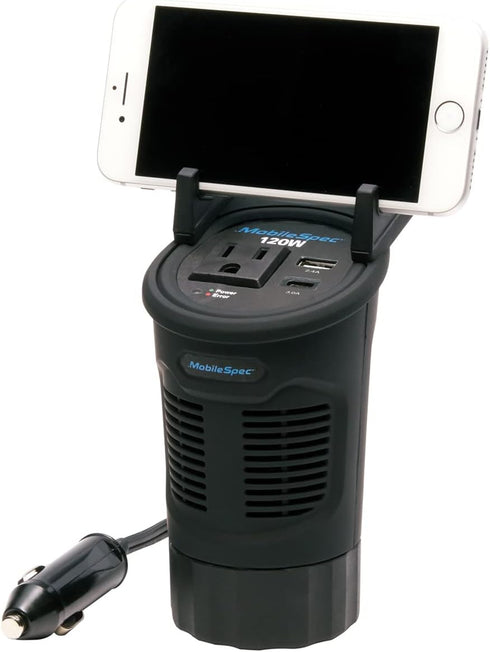 MobileSpec MSI120C 120 Watt Cup Power Inverter...
