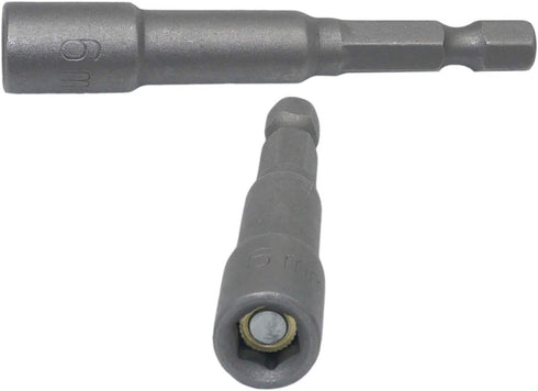 6mm Hex Shank Magnetic Nut Driver Power Screw Drill Bits Socket Wrench Tools 2Pcs...