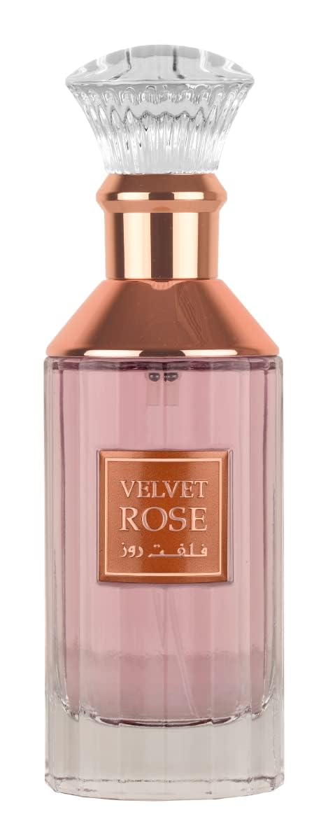 Lattafa Perfumes Velvet Rose for Unisex Eau de Parfum Spray, 3.4 Ounce...