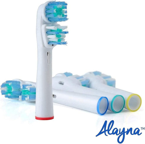 Replacement Brush Heads Compatible with OralB Braun- Best Double Clean, Pack of 20 Electric Toothbrush Replacement Heads- for Oral B Pro, 1000, 80...