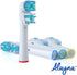 Replacement Brush Heads Compatible with OralB Braun- Best Double Clean, Pack of 20 Electric Toothbrush Replacement Heads- for Oral B Pro, 1000, 80...