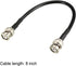 uxcell RG58 Coaxial Cable with BNC Male to BNC Male Connectors 50 Ohm 8 Inch...
