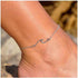 Olbye Wave Anklet Silver Ocean Wave Charm Ankle Bracelet Women Foot Chain Jewelry Surfer Gift (1 Layer)...
