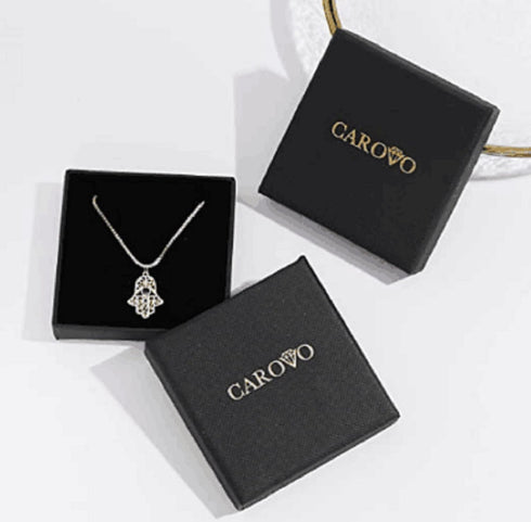 CAROVO Dainty Gold Chain Choker Necklace for Women 18K Gold Plated Minimalist Figaro Beaded Lace Satellite Coin Chain Necklace Delicate Choker Jew...