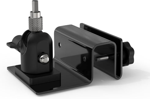 Outdoor Gutter Bracket Compatible with Pan Tilt Camera - Mount Bracket for Pan Tilt Camera Stable and Easy Mounting Optimal Angle (1-Pack,Black)...