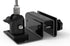 Outdoor Gutter Bracket Compatible with Pan Tilt Camera - Mount Bracket for Pan Tilt Camera Stable and Easy Mounting Optimal Angle (1-Pack,Black)...