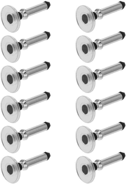 12 Pieces Universal Replacement Disc Tip Stylus Pen Tips Round Transparent Disc Tip for Touch Screen Tablet Phone Replacement Disc Tips for Stylus...