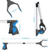 2-Pack Grabber Reacher Tool,32 Inch Extra Long Steel Foldable Pick Up Stick,90°Rotating Anti-Slip Jaw, Trash Claw Grabber Tool, Hand Grabber for R...