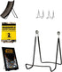 MADE IN USA 2-Pack Sturdy & Durable Adjustable Metal Easels to Display Books, Frames, Comics, Plates & More - Unique on the Market...