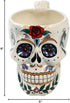 Day of the Dead Skull with Rose Ceramic Mug...