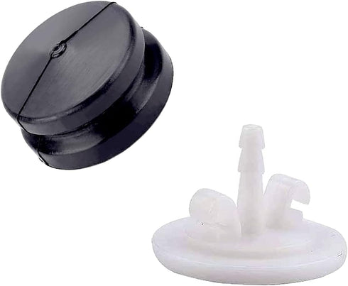 Hoofun66-7460 Primer Bulb and 44-2750 Primer Body Replaces Lawn-BOY and Toro 66-7460 44-2750 Stens 120-440 24-1027 Snowblower Parts?2 Pack?...