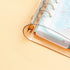 A5 6-Ring Clear PVC Binder Planner Cover Gold Rings Loose Leaf Notebook Binder Transparent Refillable Notebook Shell Protector (Clear PVC Style Go...