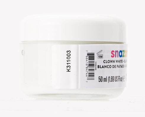 Snazaroo Face and Body Paint, Clown White, 50ml...