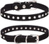 Puppy Dog Collar with Crystal Diamond Colorful Bling Girl Puppy Small Dog Cat Collars (XXS, Black)...