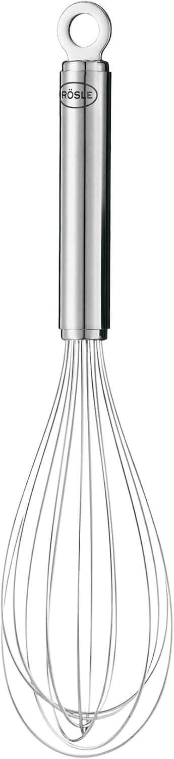 Roesle Rosle USA Kitchen Collection Stainless Steel Balloon Egg Whisk, 10.6", Stainless...