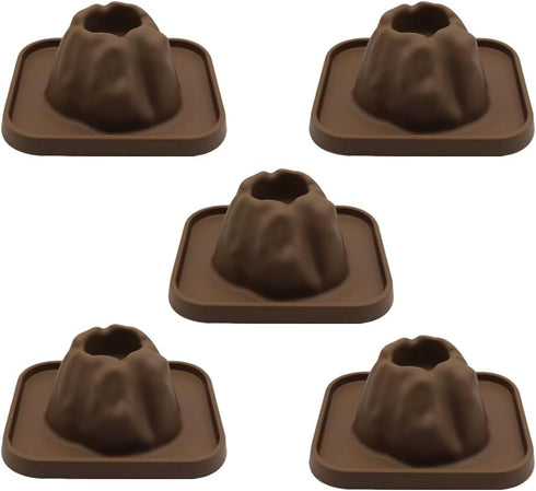 ibasenice Volcano Science Kit,5pcs Volcanic Model Volcano Eruption Prop Scientific DIY Demonstration Model for 15 Years Old...