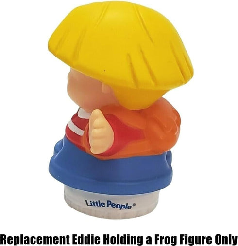 Replacement Part for Little-People Ramps Around Garage Playset - B1832 ~ Classic Character Eddie Holding a Frog ~ Collectible Item...
