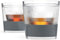 Host Freeze Cooling cups set of 2, Old Fashioned Glass with Silicone band for Bourbon, Scotch, and Whiskey, Whisky Gifts for Men, Grey...