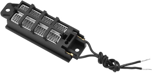 12V 50W PTC Ceramic Air Heater Automatic Constant Temperature Conductive Type PTC Heating Electric Heater with Bracket for Small Room Space...