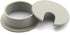 2pcs 1-3/8 inch Desk Wire Cord Cable Grommets Hole Cover for Office PC Desk Cable Cord Organizer Plastic Cover Gray...