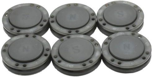 41L Magnetic Coat Buttons 26mm/1” Invisible Hidden Sewing Button Nylon with Magnets Inside for Coat Jacket Suitcase Bag Windbreaker Pajamas FBM Sh...