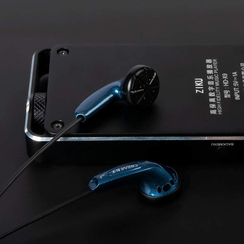 Kinboofi KBEAR Stellar Wired Earphone, HiFi Stereo Over Ear Earphone with 1 Dynamic Driver, HiFi Entry Level Earbud Headphone (Blue No Mic)…...