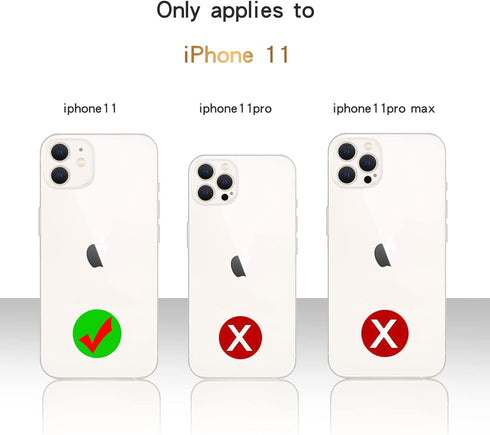 Cavdycidy for iPhone 11 Mirror Case for Women,Acrylic Mirror Phone Case That Can Be Used for Outdoor Makeup for Girl Who Love Beauty(Classic Mirro...