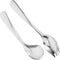 Hemoton 1 Set Elderly Tableware Handicapped Fork Spoon Angled Grip Spoon Hand Spoon Disability People Silverware Elderly Aid Utensils Scoop Cutler...