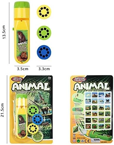 Georgie Porgy Children Projector Toys Educational Science Set Wall Ceiling Tent Torch Flashlight for Kids Gifts for Boys Girls with 2pcs Tattoo St...