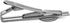 Superman USA American Flag Shield Logo Round Tie Bar Clip Clasp Tack Silver Color Plated...