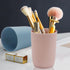 Topsky 4-Pack Bathroom Tumbler - Plastic Toothbrush Cup - Reusable Drinkware - Mouthwash Cup...