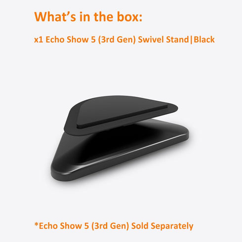 All-New Stand for Show 5 (3rd Gen) | Adjustable Design to Improve Viewing Angle | Swivel and Tilt Accessories Compatible with Show 5 Smart Display...