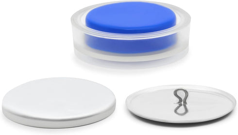 Dritz 14-60 Cover Button Kit with Tools, Size 60 - 1-1/2-Inch, 2-Piece, Nickel...