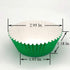 Green Foil Cupcake Liners Standard Paper Baking Cups for Party, Birthday and More, 240-Count...