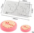Flower Cloud Shaped Donut Silicone Mold Fondant Cake Mold DIY Chocolate Baking Tools Cake Decoration Accessories Bakeware (Cloud Flower L_11.84 X7...