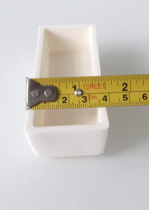 OTOOLWORLD 99.3% Alumina Crucible Al2O3 Assay Crucible for Lab Laboratory (100x40x20MM)...