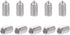 uxcell 50Pcs M3x6mm Internal Hex Socket Set Grub Screws Cone Point 304 Stainless Steel Screw...
