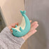 Cute Dolphin Shark Whale Phone Holder, Silicone Funny Creative Animal Desk Phone Stand Mount Accessories Free Your Hands Lovely Office Decor (Dolp...