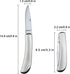 Paring Knife,all Steel Foldable Fruit Knife,fruit Knife Small of Exquisite,small and Easy to Carry,suitable for Most Types of Vegetables and Fruit...
