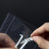 25pcs A5 Clear PP Pre-Numbered 100 Envelopes Money Saving Challenge 6 Ring Binder Inserts 2.5''x3.5'' White NO.1-100 Pouches Cash Stuffing Sleeves...