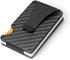 Metal Money Clip Wallet, Carbon Fiber Wallet, RFID Blocking Metal Card Holder for Men Slim Aluminum Holder Pocket Cash Credit Card Holder...