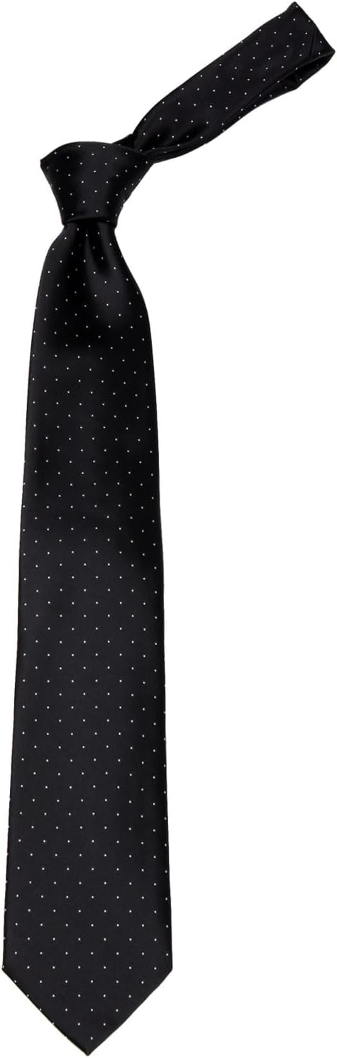 W-13218 - Men's Dot Necktie for Business, Casual and Formal Dress...