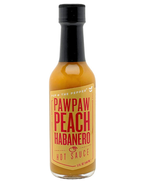 Pup & The Pepper PawPaw Peach Habanero Hot Sauce - Citrus Infusion with a Fiery Twist...