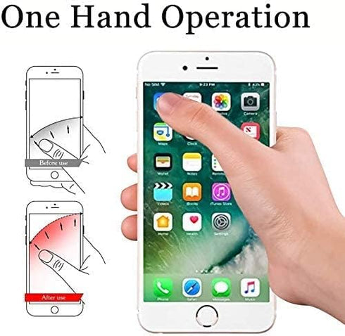 Collapsible Phone Bracket 360°Rotary Grips for Phones & Tablets(3 Pack) - Heart-Shaped Marble Rose Gold Geometry...