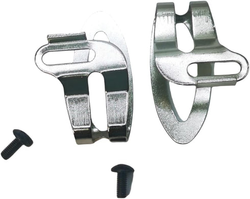 Replacement Belt Clip Hooks Stainless Steel Cordless Impact Driver Belt Clip Drill Clip Hook Tool with Screws Power Tool Parts 2 Pack...