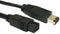 AYA 3Ft (3 Feet) FireWire Cable IEEE-1394b 9pin-6pin 800/400Mbps Compatible with Windows, Mac, Sony iLink...