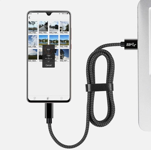 USB C Charging Cable Cord Wire for Nylon Power Banks Compatible with Spigen PocketBoost, INIU, RAVPower, BONAI, Anker USB-C & Other PowerBanks wit...
